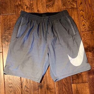 Nike Black and White SWIM Shorts Lightweight Design